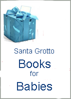 Giftwrapped Santa Grotto Books for Babies