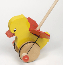 Wooden Toy Duck