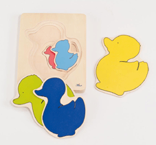 Wooden Duck Layer Puzzle  (kp57885)
