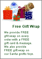 Free Gift Wrap for Christmas Toys