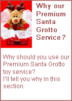 Why our Premium Santa Grotto Service