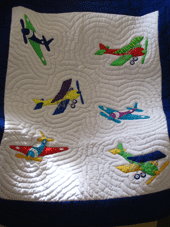 Handmade Airplanes Quilt (mp 309)
