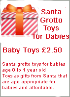 Wooden Santa Grotto Toys for Babies 2.50