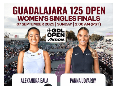 Guadalajara Open 2025 Prize Money 